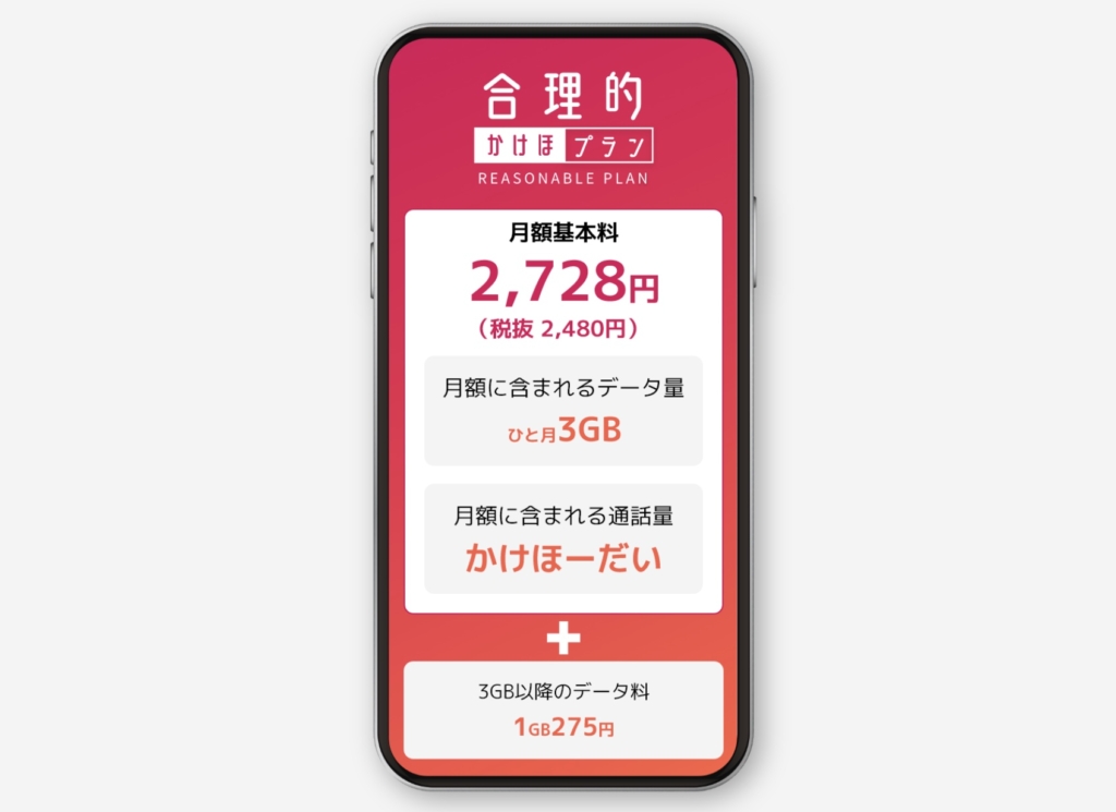 かけほプランの詳細