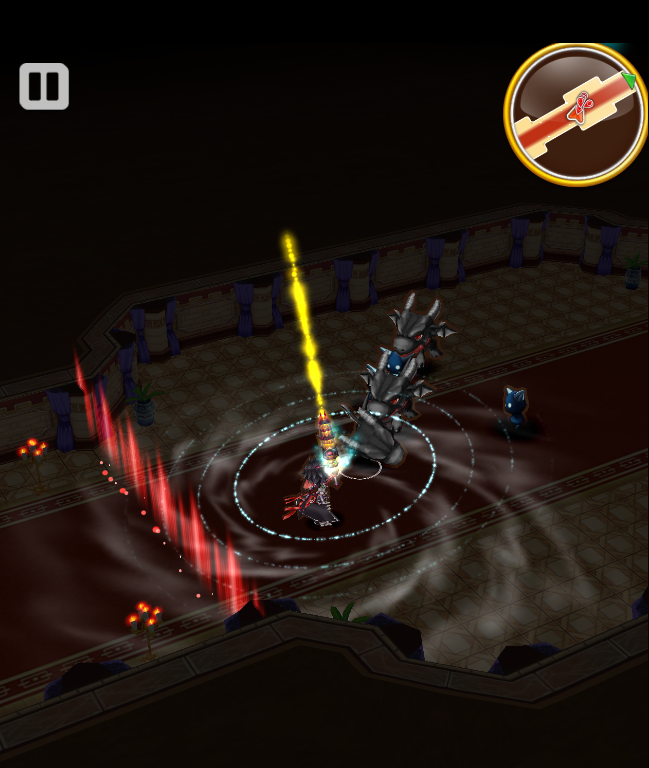 AQUOS R7のゲームプレイ画面