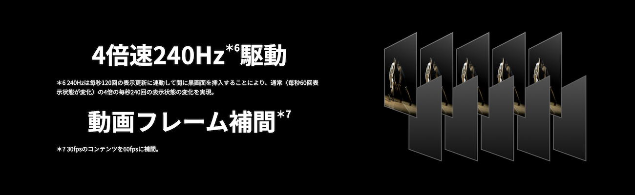 AQUOS R7のリフレッシュレートは24Hz