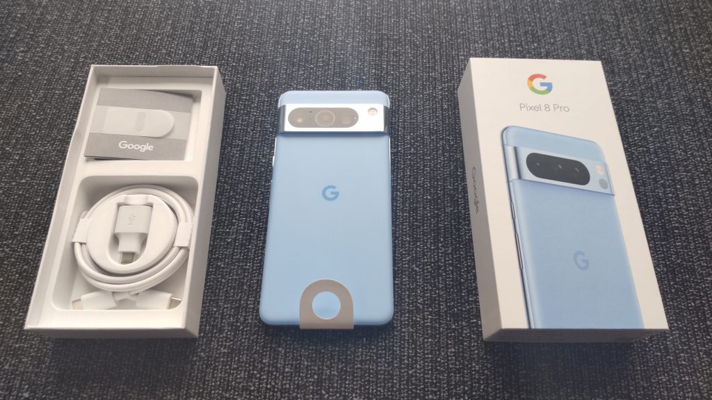 Google Pixel 8 Pro bay 開封