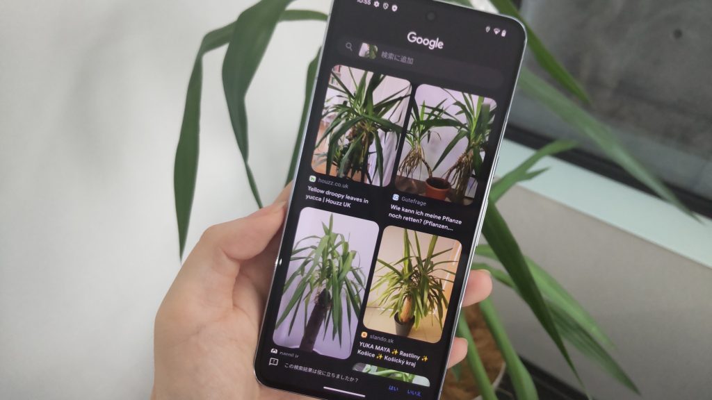Google Pixel 8 Proのディスプレイ