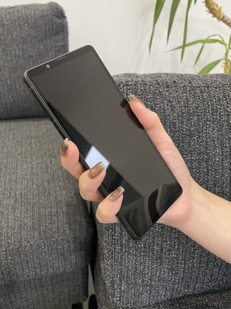 Xperia 5 Vの外観（ディスプレイ）