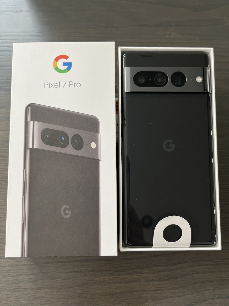 Google Pixel 7 Proの背面