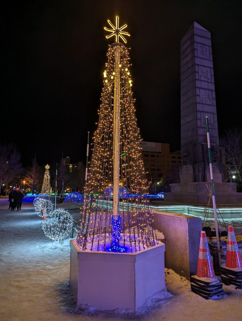 Google Pixel 7 Proで夜景モードで撮影した写真