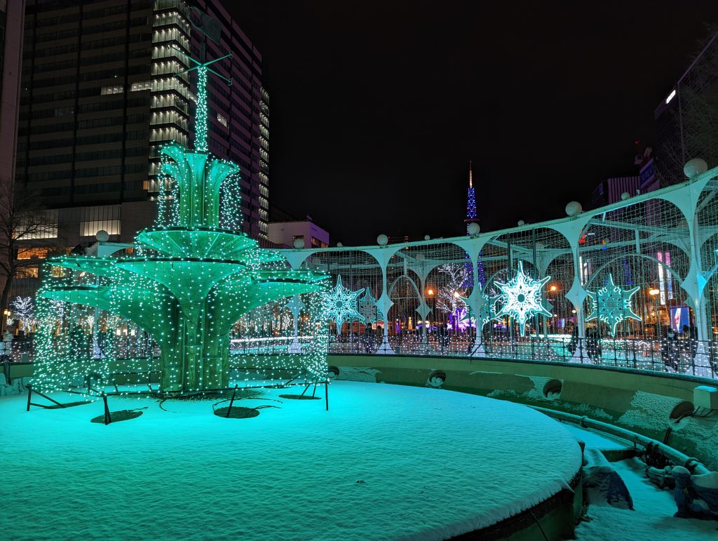 Google Pixel 7で夜景モードで撮影した画像