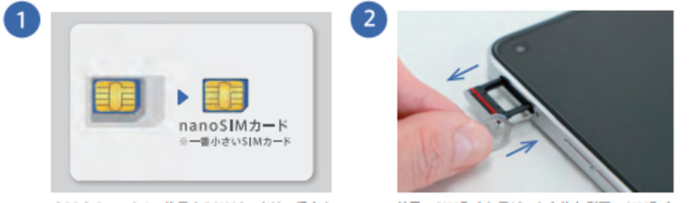 OPPO Reno9 A　SIMカード 設置