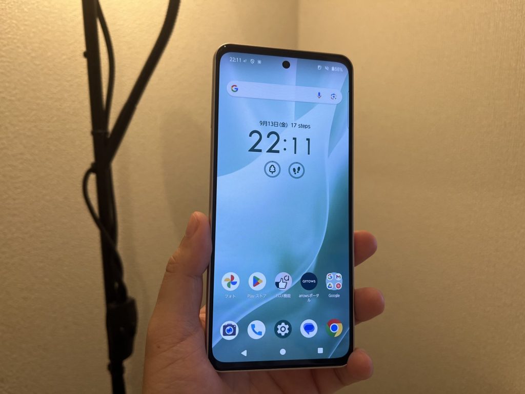 arrows We2 Plus M06のサイズ感