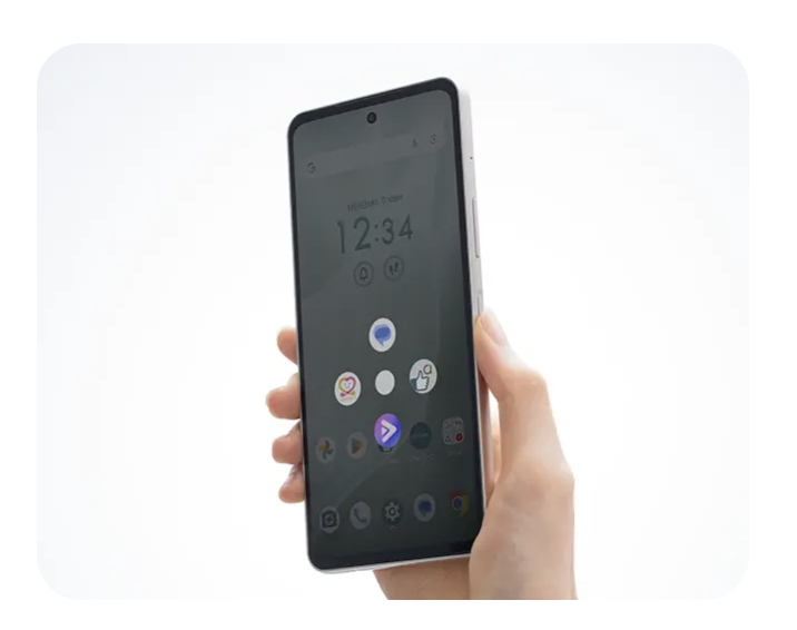 arrows We2 Plus M06の側面指紋センサー