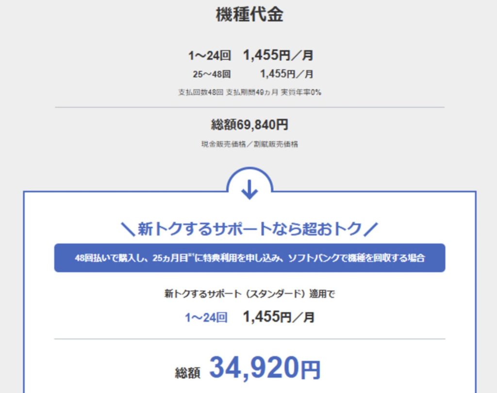 ソフトバンクのAQUOS sense9キャンペーン