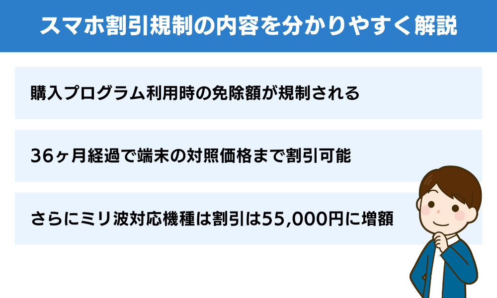 スマホ割引規制の内容を分かりやすく解説