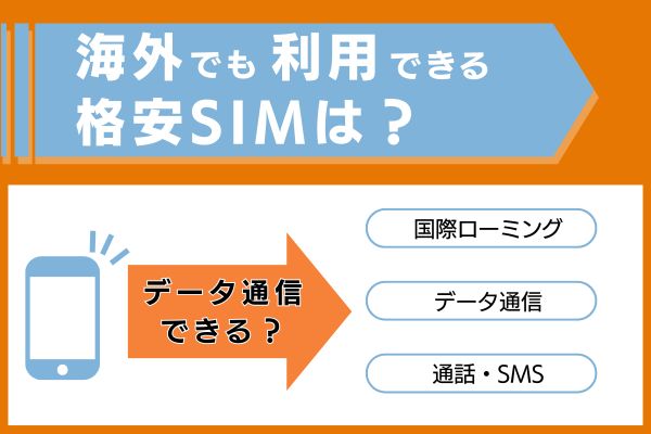 海外利用を比較