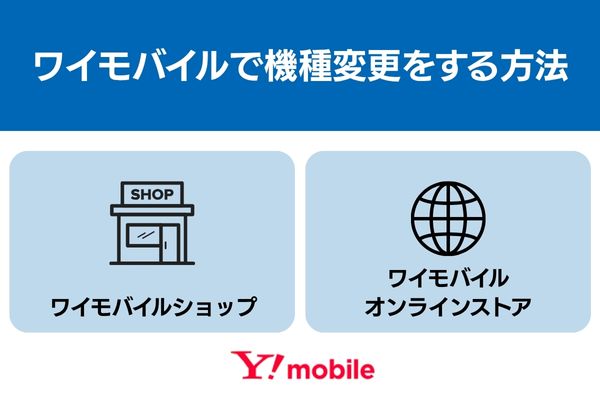 ワイモバイル 機種変更 方法