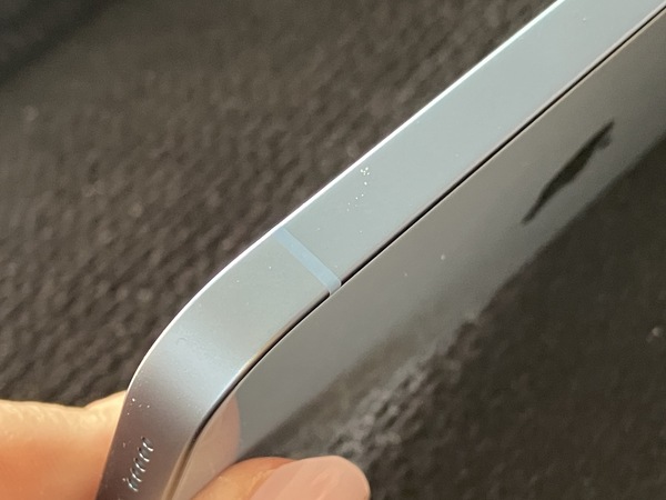 外観：側面、キズあり②