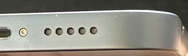 外観：側面、キズあり①