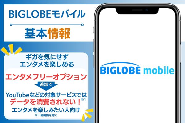 BIGLOBEモバイル基本情報