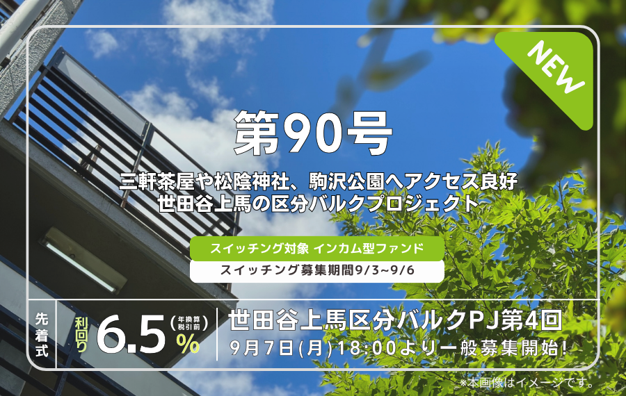 利回り不動産9月ファンド情報第90号