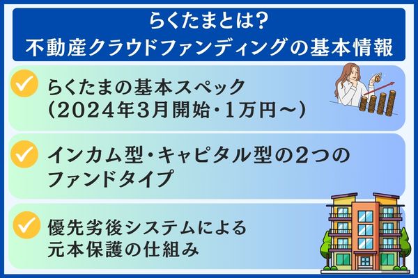 らくたまとは？不動産クラウドファンディングの基本情報