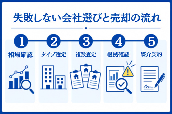失敗しない福岡の不動産会社の選び方と売却の流れ