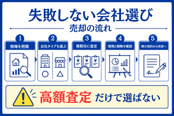 失敗しない川口市の不動産会社の選び方と売却の流れ