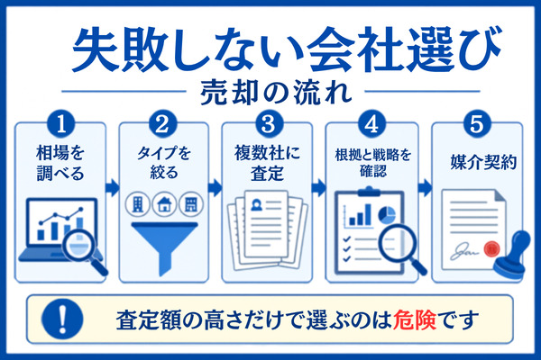失敗しない横浜市港北区の不動産会社の選び方と売却の流れ
