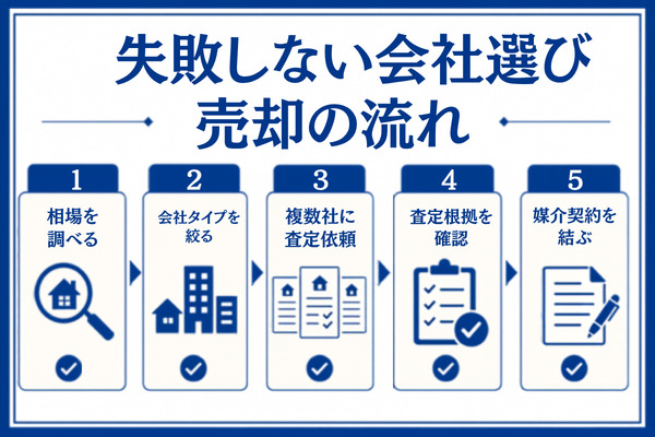 失敗しない武蔵野市の不動産会社の選び方と売却の流れ