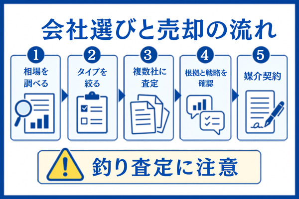 失敗しない名古屋の不動産会社の選び方と売却の流れ