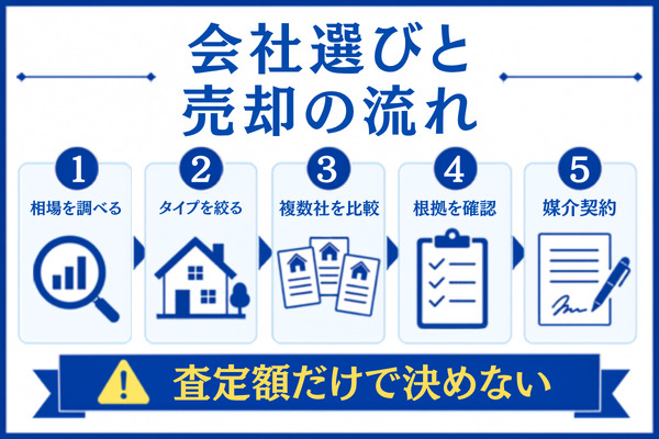 失敗しない相模原市の不動産会社の選び方と売却の流れ
