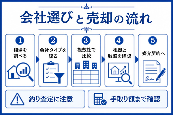 失敗しない墨田区の不動産会社の選び方と売却の流れ