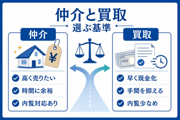 豊島区の売却は仲介と買取どっちがいい?選ぶ基準