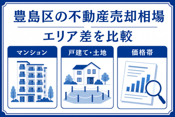 【エリア別】豊島区の不動産売却相場(2026年最新)