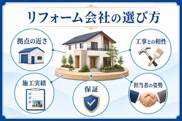 調布市のリフォーム会社の選び方