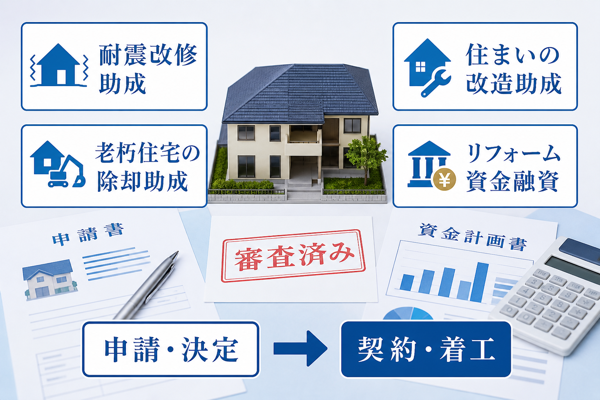 江戸川区で使えるリフォームの補助金・助成金と融資あっせん制度