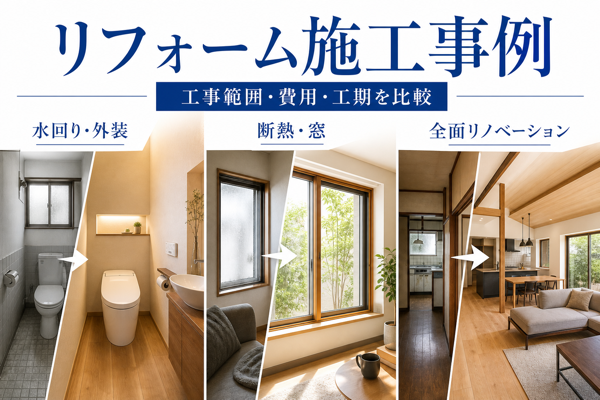 八王子市のリフォーム施工事例|各社公式で確認できた工事内容