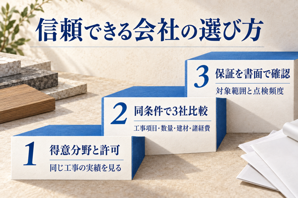 柏市で信頼できるリフォーム会社の選び方