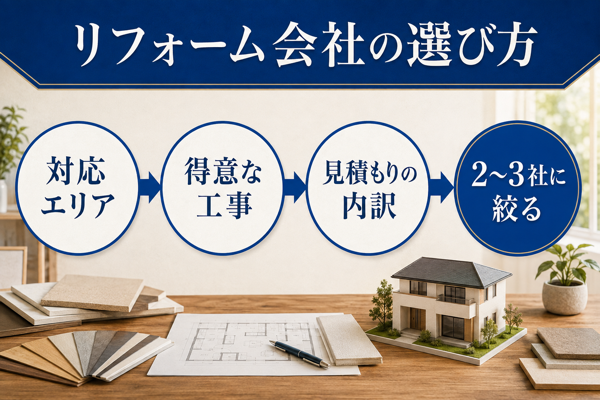 練馬区のリフォーム会社の選び方