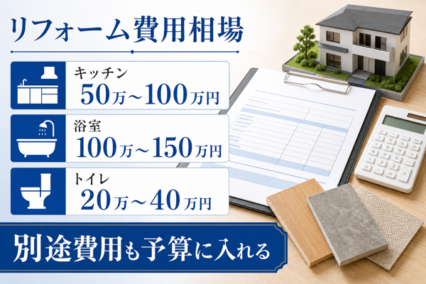 大阪のリフォーム費用相場と予算の決め方