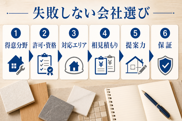 大阪で失敗しないリフォーム会社の選び方