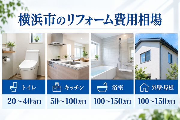 横浜市のリフォーム費用相場