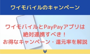 ワイモバイルとPayPayアプリの連携がお得！キャンペーンの受け取り方・還元率を解説