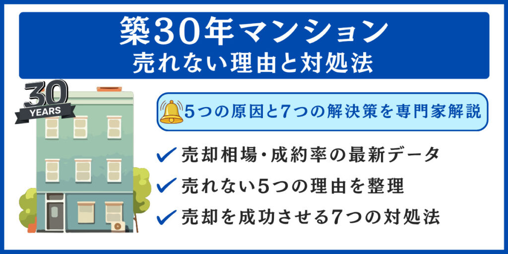 築30年 マンション 売れない