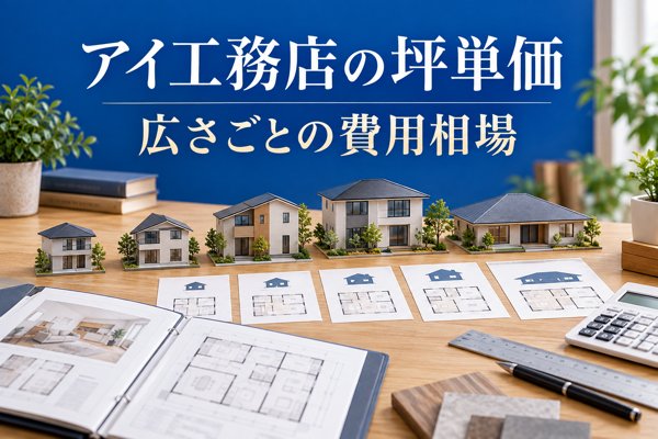 アイ工務店の坪単価は89.5万円!広さごとの費用相場