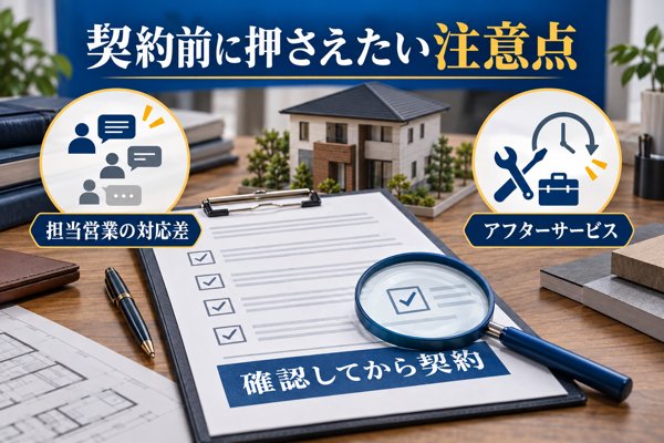 アイ工務店のデメリット|契約前に押さえておきたい注意点