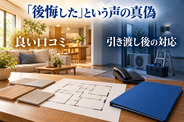 アイ工務店で「後悔した」という声の真偽と口コミが示す実態