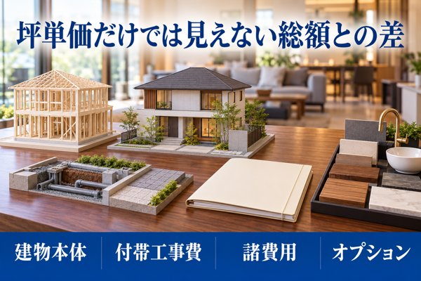 アイ工務店の坪単価だけでは見えない総額との差