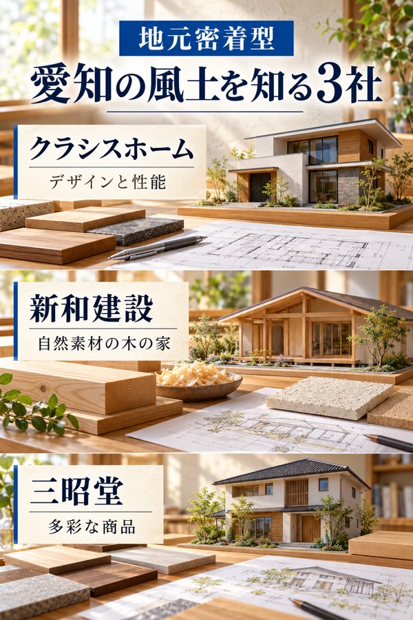 地元密着型｜愛知の風土をよく知る3社