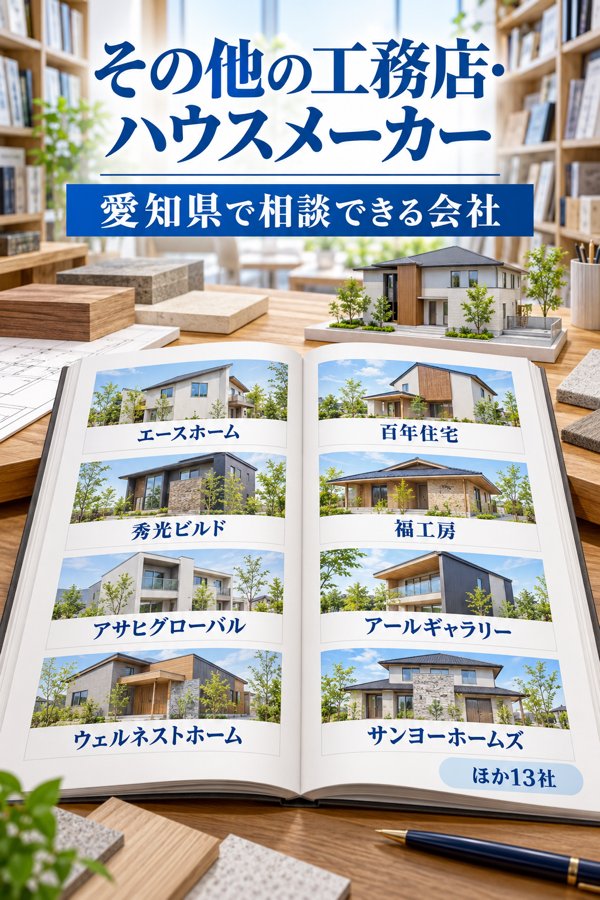 愛知県で家づくりを相談できるその他の工務店・ハウスメーカー