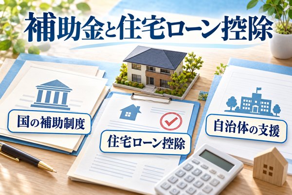 補助金と住宅ローン控除を使った実質負担の軽減策(2026年版)