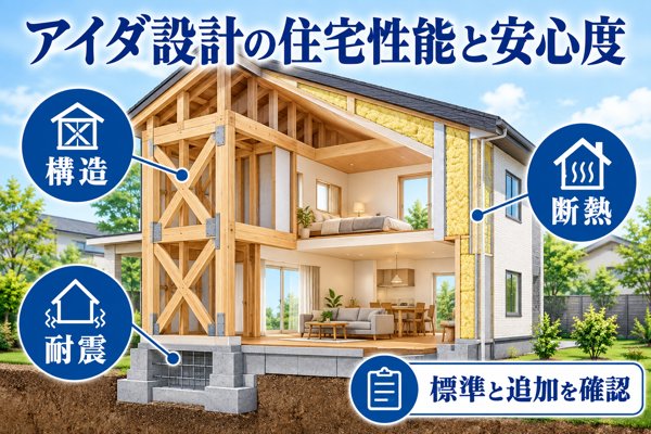 アイダ設計の住宅性能と安心度