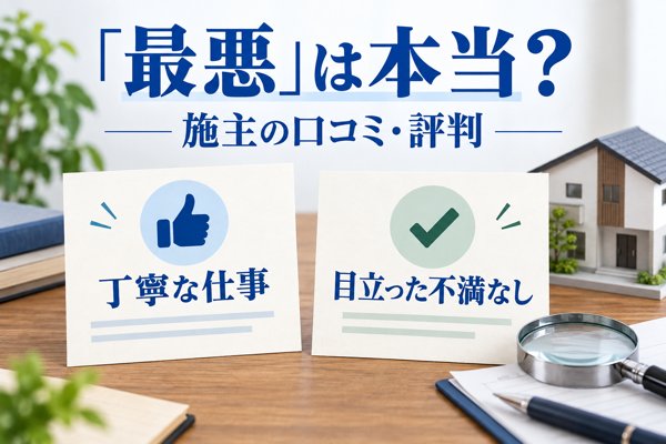 アルネットホームが最悪といわれる真偽と施主の口コミ・評判