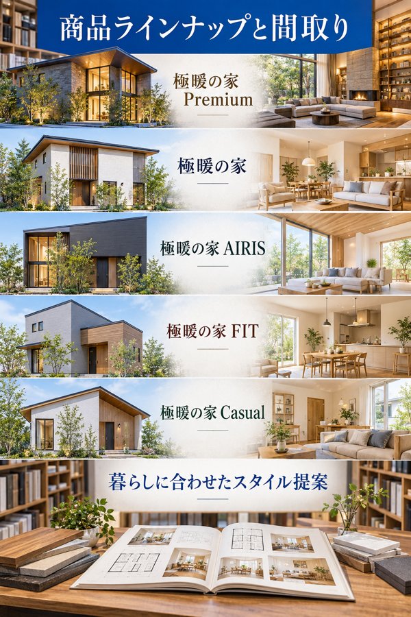 アルネットホームが展開する商品ラインナップと間取りの特色